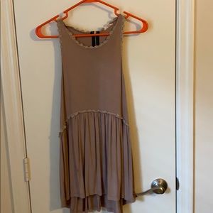 High neck flowy tank top size small